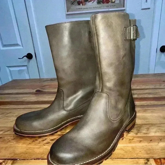 Merrell Wayfarer Raw Leather pull on boots Sample- new with sample tags attached - Picture 6 of 16